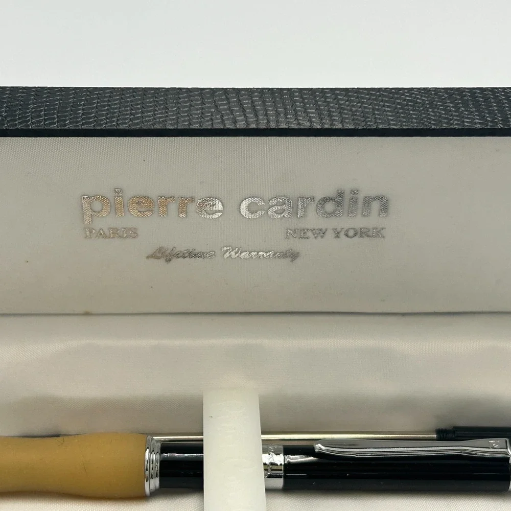 Pierre Cardin Mechanical Pencil and Pen Set Comfort Grip Black Ink Original Box